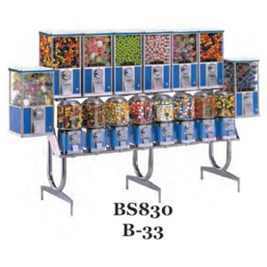 BS 830/B-33 Island Rack For Beaver Bulk Machine