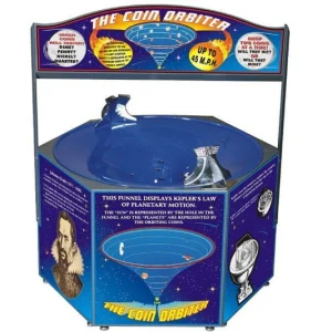 The Coin Orbiter Charity Wishing Well Coin Vortex Funnel