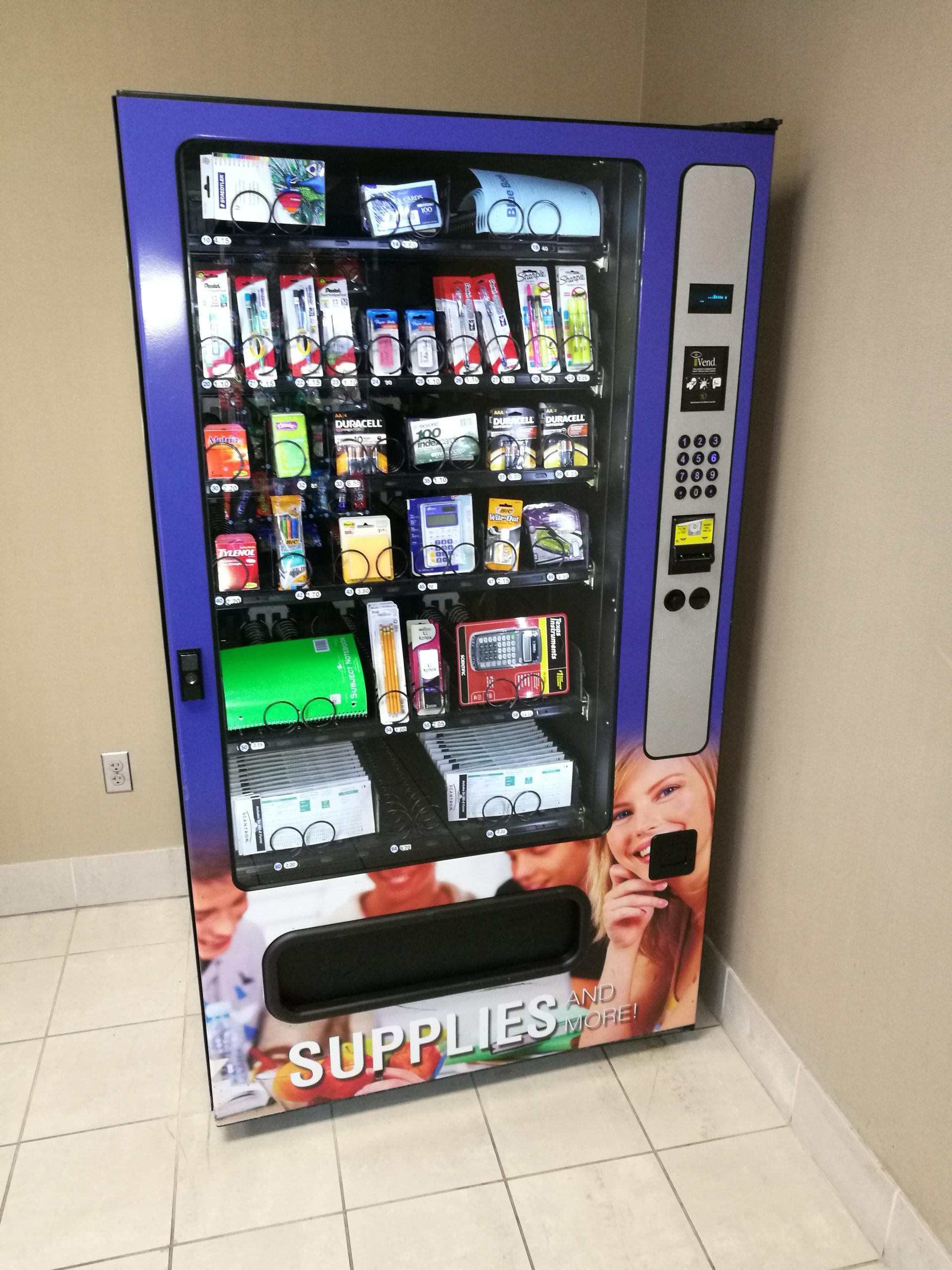 Personal Hygiene Vending Machines